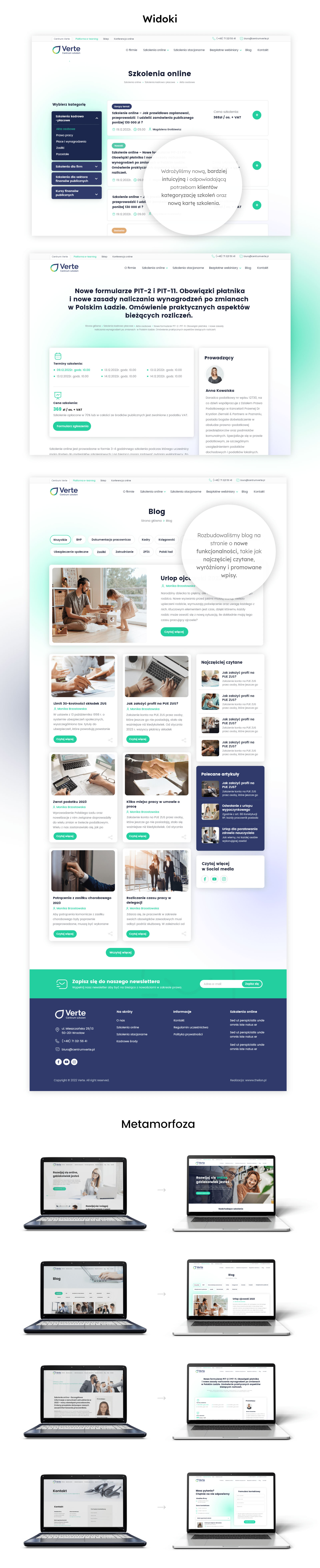 centrum szkoleniowe Verte